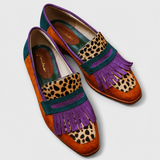 Rebecca | Mocassino Marrone Leopardo