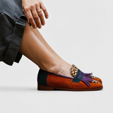 Rebecca | Mocassino Marrone Leopardo