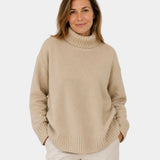Irena | Maglione Morbido con Collo Alto