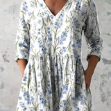 Matilde | Blusa lunga con scollo a V