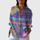 Chiara | Blusa leggera e colorata con stampa