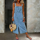 Gabriella - Abito casual in denim con spalline