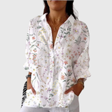 Greta | Blusa leggera e colorata con stampa