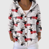 Eva | Cardigan Confortevole con Cappuccio in Maglia