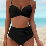 Vittoria | Elegante bikini a vita alta