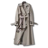Jualita - Gabardina classica per donna