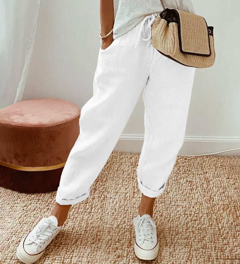 Giada | Pantaloni Fluidi Confortevoli ed Eleganti