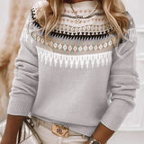 Carena | Maglione con motivo norvegese