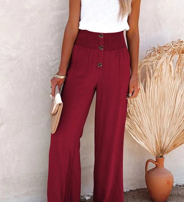 Federica | Pantalone a Vita Alta Relax