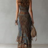 Erica | Abito Maxi Floreale Vintage