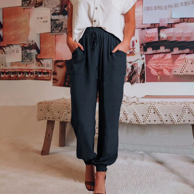 Caterina | Kaeli – Pantaloni Eleganti con Corda