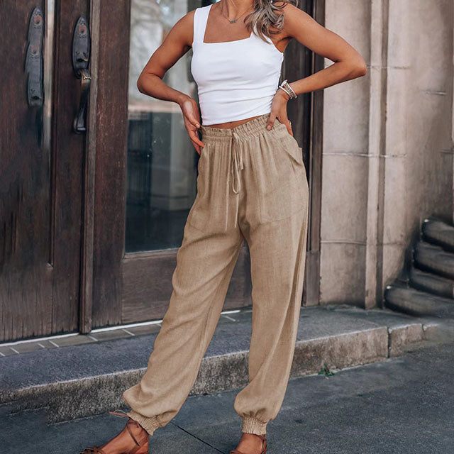 Caterina | Kaeli – Pantaloni Eleganti con Corda