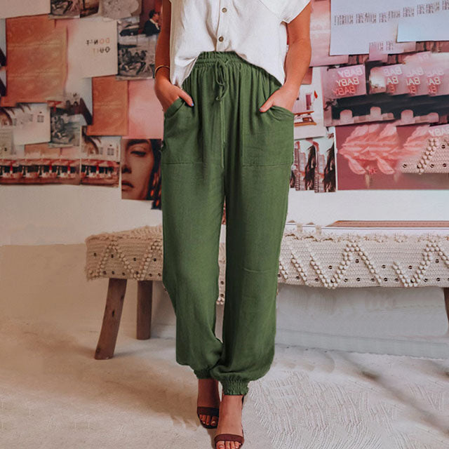 Caterina | Kaeli – Pantaloni Eleganti con Corda