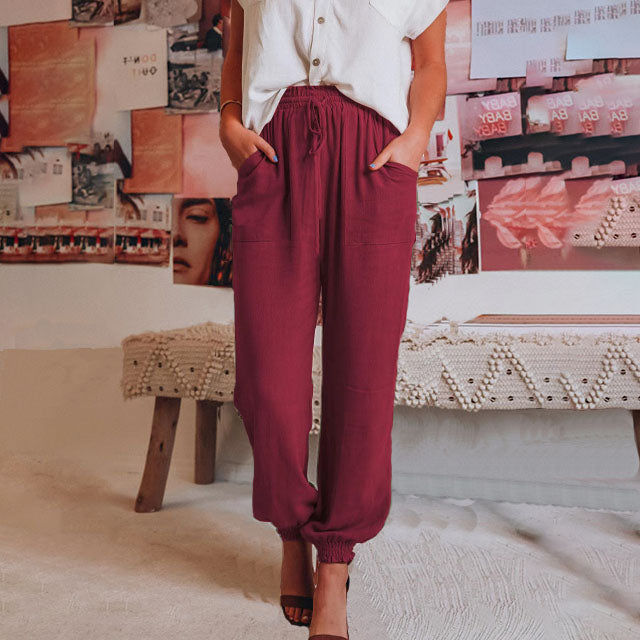 Caterina | Kaeli – Pantaloni Eleganti con Corda