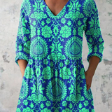 Chiara | Blusa lunga con scollatura a V