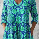 Chiara | Blusa lunga con scollatura a V