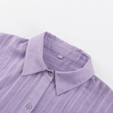 Giada | Completo Camicia Bottonata e Pantaloni Corti Arieggiati