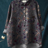 Raquel | Camicia Casual con Stampa Floreale per Donne