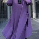 MANA™ | FELPA CON CAPPUCCIO LUNGA CON ZIP REALIZZATA IN TESSUTI LEGGERI E TRASPIRANTI
