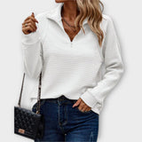 Vilja - Maglione con zip polo