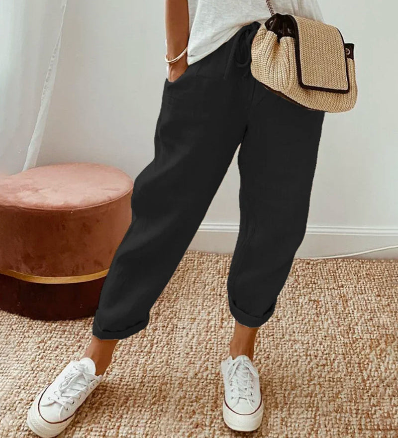 Giada | Pantaloni Fluidi Confortevoli ed Eleganti