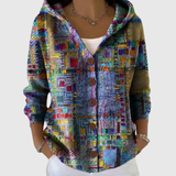 Carlotta | Cardigan Confortevole con Cappuccio in Maglia