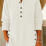 Livia | Maglione tunica con bottoni