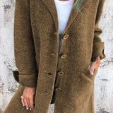 Baylea - Giacca casual con revers e chiusura a bottoni con un solo petto