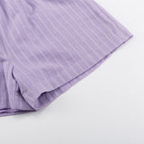 Giada | Completo Camicia Bottonata e Pantaloni Corti Arieggiati