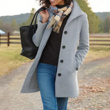 Iris | Cappotto a Un Bottone