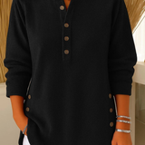 Livia | Maglione tunica con bottoni