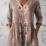 Rebecca | Blusa lunga con scollatura a V