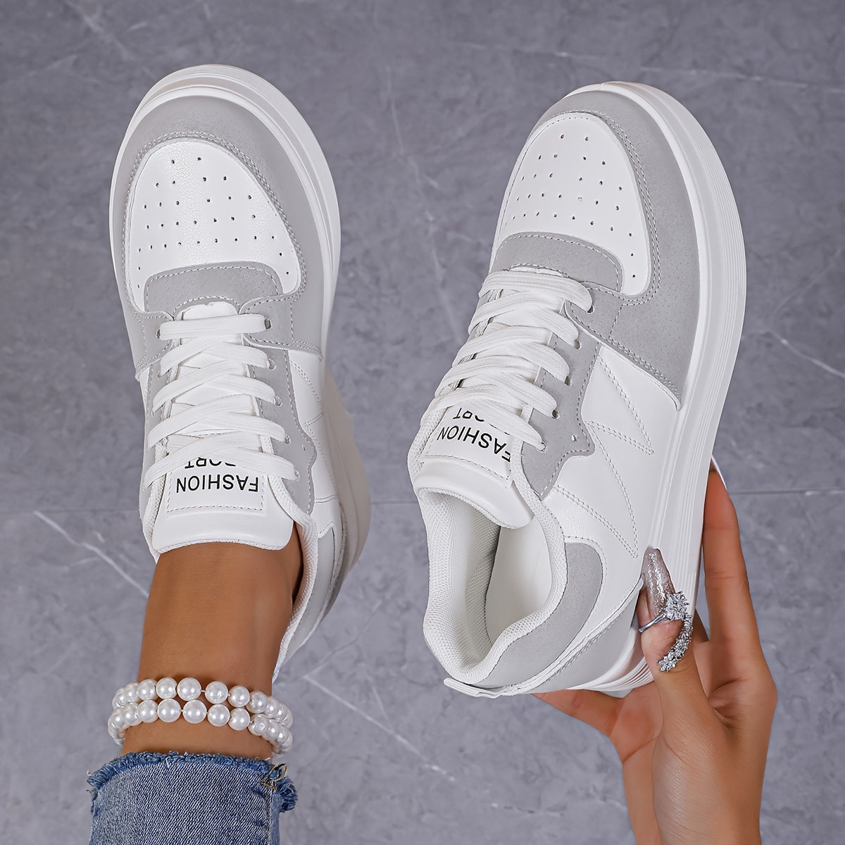 Lucia | Sneakers Eleganti con Piattaforma