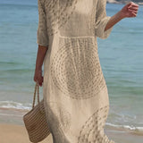 Beatrice | Abito casual da donna ricamato