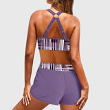 Emma | Bikini a Vita Alta Righe