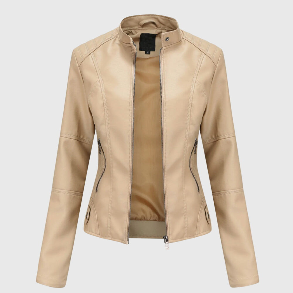 Isabella | Giacca in Pelle Elegante per Donne