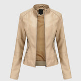Isabella | Giacca in Pelle Elegante per Donne