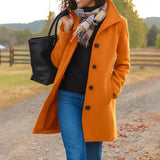 Iris | Cappotto a Un Bottone