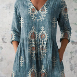 Rebecca | Blusa lunga con scollatura a V
