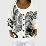 Cristina | Cardigan in Maglia Confortevole con Bottoni