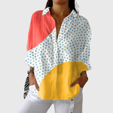 Aurora | Blusa leggera e colorata con stampa