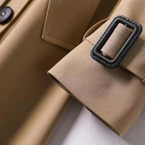 Jualita - Gabardina classica per donna
