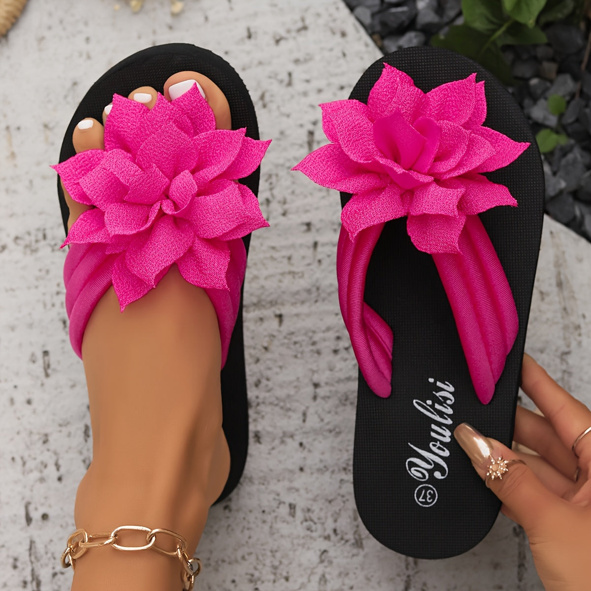 Livia | Sandali Fiore Elegante