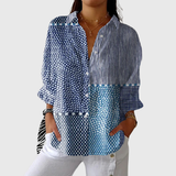 Matilde | Blusa leggera e colorata con stampa