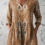 Rebecca | Blusa lunga con scollatura a V
