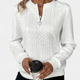 Kaja – Maglione con zip per un look moderno