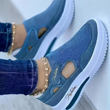 Giada | Scarpe da ginnastica traspiranti slip-on con comfort stabile