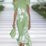 Giada | Abito Elegante con Stampa Floreale