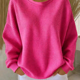 Eden | Maglione in maglia waffle