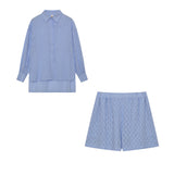 Stella | Completo Camicia e Pantaloni Corti Leggeri